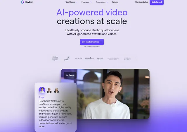 HeyGen is your video-making buddy powered by AI