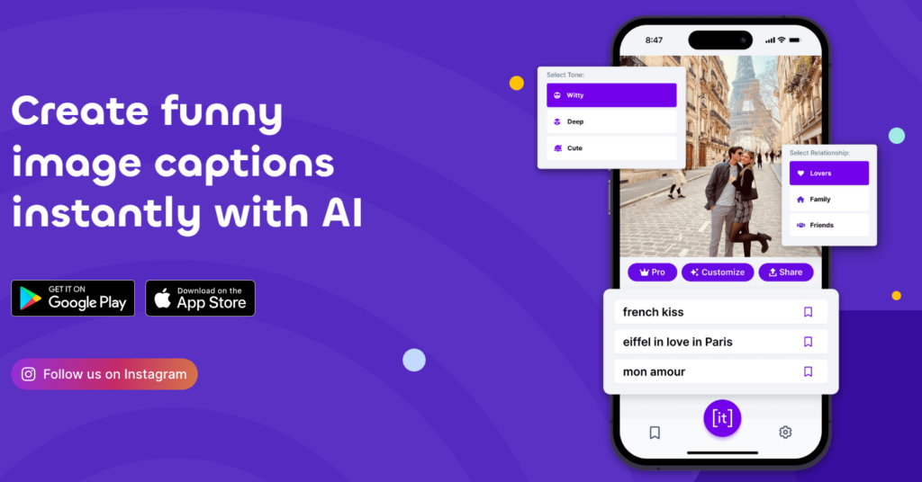  CaptionIt: Instantly Generate Top-notch Instagram Captions with AI