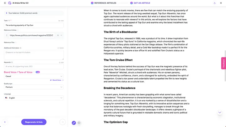 Writesonic: Your Go-To for the Latest in AI Writing