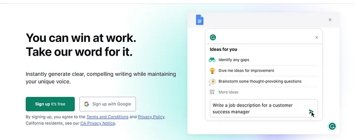 Grammarly: Your Friendly Writing Assistant