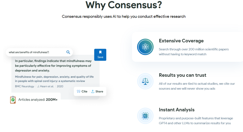 Consensus — Unveiling Research Truths